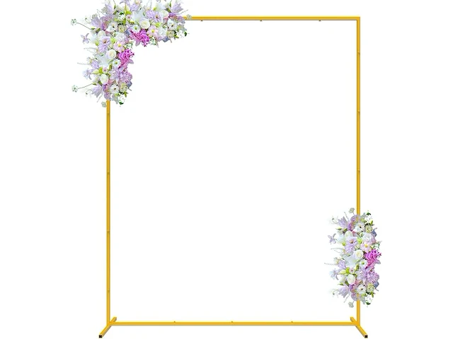 Gouden bruiloft boog - afbeelding 1 van  3