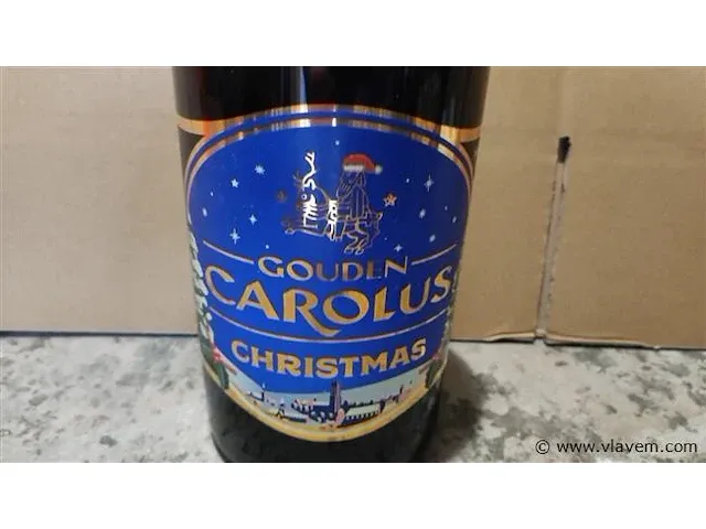 Gouden carolus christmas jeroboam 3l - afbeelding 2 van  6