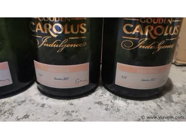 Gouden carolus indulgence 75cl 3 flessen - afbeelding 4 van  7