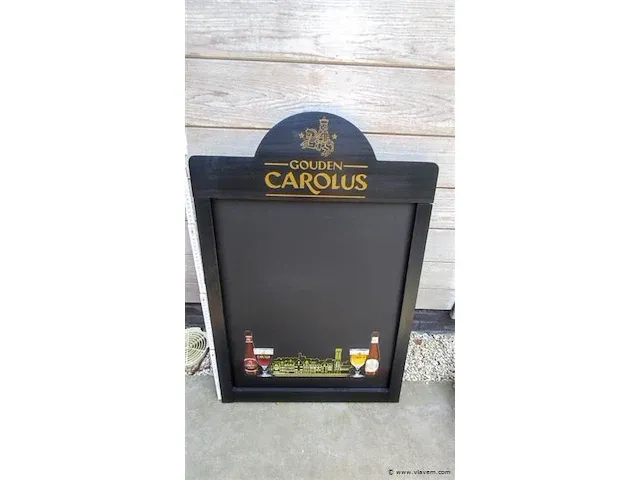 Gouden carolus origineel krijtbord - afbeelding 4 van  6