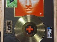 Gouden plaat ed scheeran xl kader ( 730mm - 540mm ) - afbeelding 1 van  4