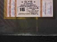 Gouden plaat elvis presley xl kader ( 730mm - 540mm ) - afbeelding 3 van  5