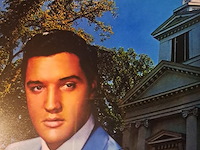 Gouden plaat elvis presley xl kader ( 730mm - 540mm ) - afbeelding 5 van  5