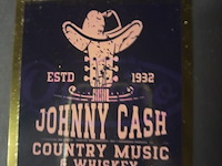 Gouden plaat johnny cash xl kader ( 730mm - 541mm ) - afbeelding 3 van  5