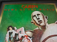 Gouden plaat queen xl kader ( 730mm - 540mm ) - afbeelding 2 van  5