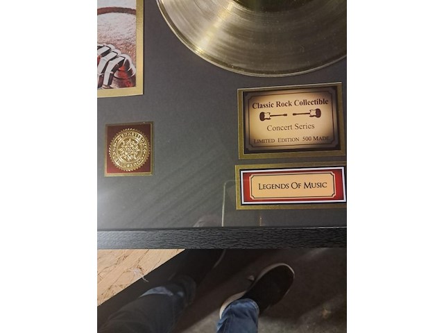 Gouden plaat queen xl kader ( 730mm - 540mm ) - afbeelding 5 van  5