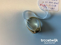 Gouden sabena ring voor 25 jaar dienst - afbeelding 2 van  4