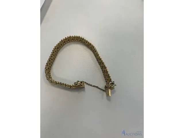 Goudkleurige armband - afbeelding 1 van  5