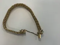 Goudkleurige armband - afbeelding 1 van  5