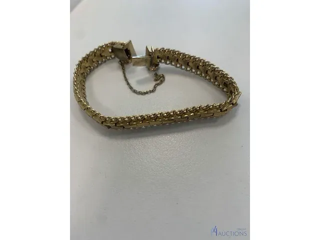Goudkleurige armband - afbeelding 3 van  5