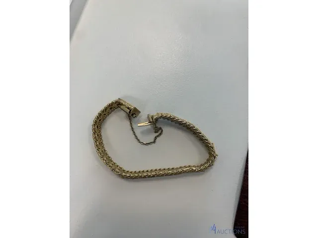 Goudkleurige armband - afbeelding 4 van  5