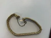 Goudkleurige armband - afbeelding 4 van  5
