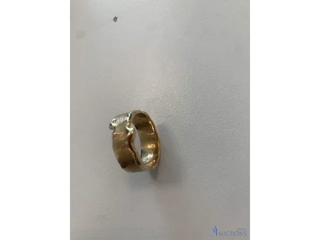 Goudkleurige ring - afbeelding 3 van  6