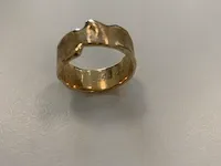 Goudkleurige ring - afbeelding 4 van  6