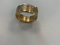 Goudkleurige ring - afbeelding 5 van  6