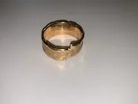 Goudkleurige ring - afbeelding 6 van  6