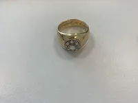 Goudkleurige ring - afbeelding 1 van  5