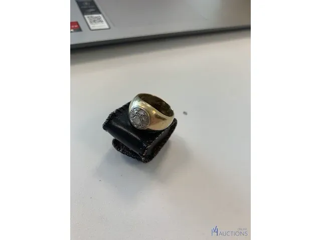 Goudkleurige ring - afbeelding 2 van  5