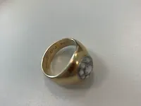 Goudkleurige ring - afbeelding 4 van  5