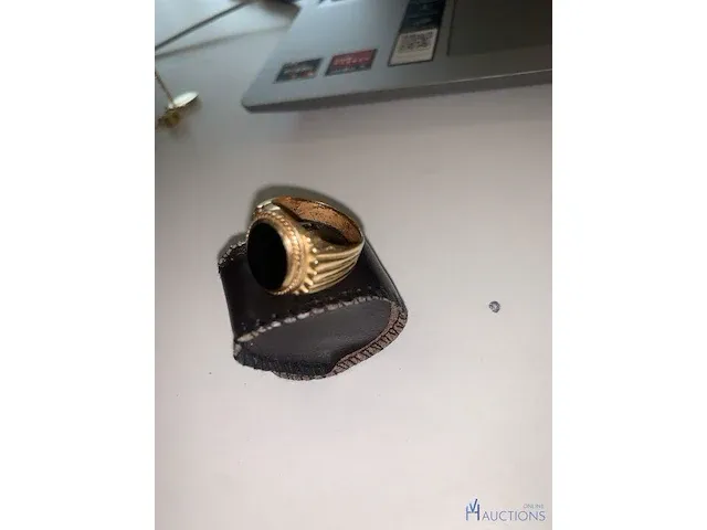 Goudkleurige ring - afbeelding 3 van  5