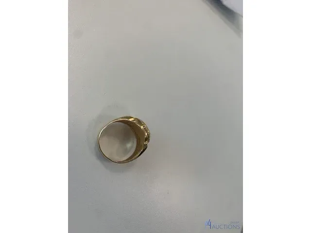 Goudkleurige ring - afbeelding 4 van  5