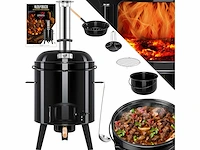 Goulash waterkoker met grill / goulash pot / goulash pot met grill functie kugelgrill grill oven + kippenpan 8 l - afbeelding 1 van  5