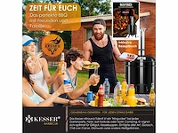 Goulash waterkoker met grill / goulash pot / goulash pot met grill functie kugelgrill grill oven + kippenpan 8 l - afbeelding 5 van  5