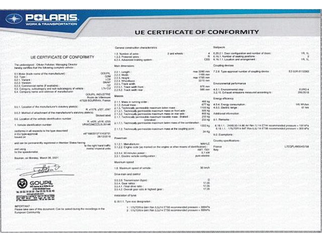 Goupil g2 m van-box , 2021 - afbeelding 11 van  21