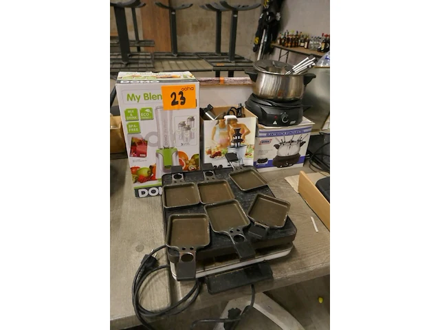 Gourmet, fondue, chocoladefontein ea - afbeelding 1 van  4