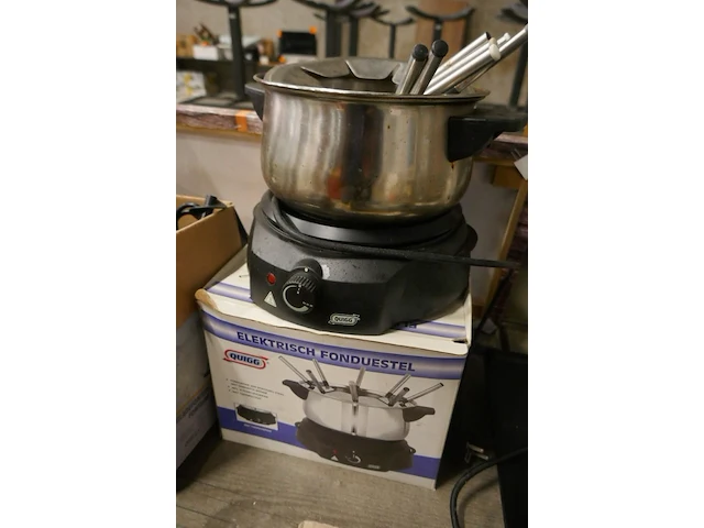 Gourmet, fondue, chocoladefontein ea - afbeelding 3 van  4