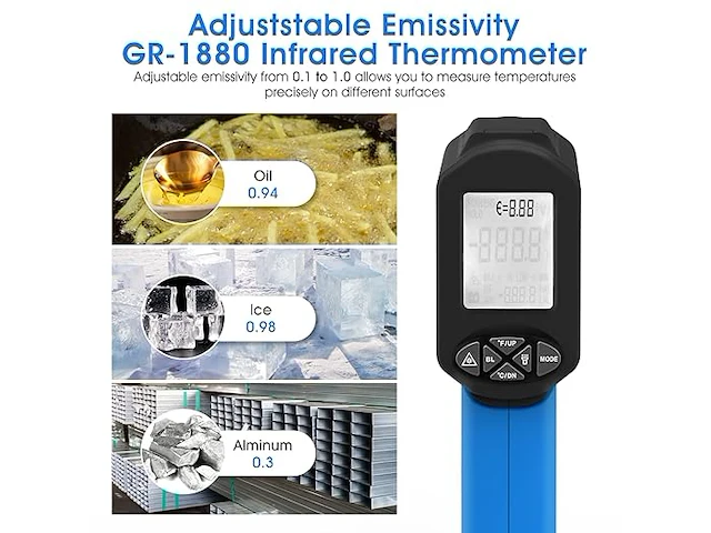 Goyerrnes infrarood thermometer - afbeelding 5 van  5