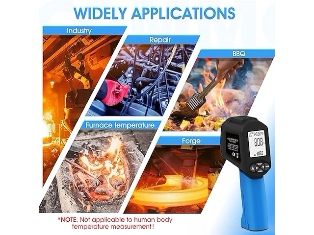 Goyerrnes infrarood thermometer - afbeelding 5 van  5