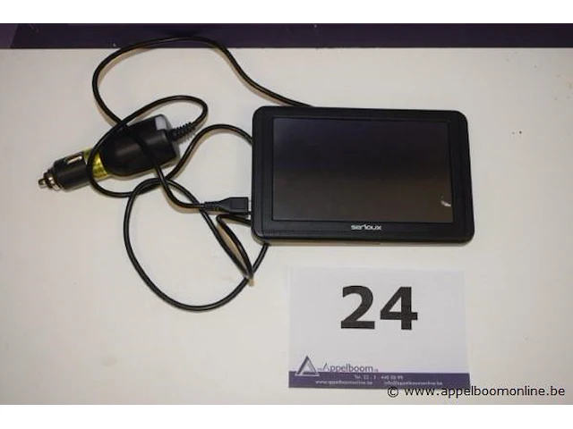 Gps-toestel, serioux urban pilot upq500, met kabel, werking niet gekend - afbeelding 1 van  2