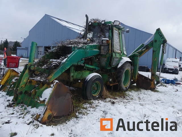 Graaflaadmachine caterpillar 428 - afbeelding 1 van  20