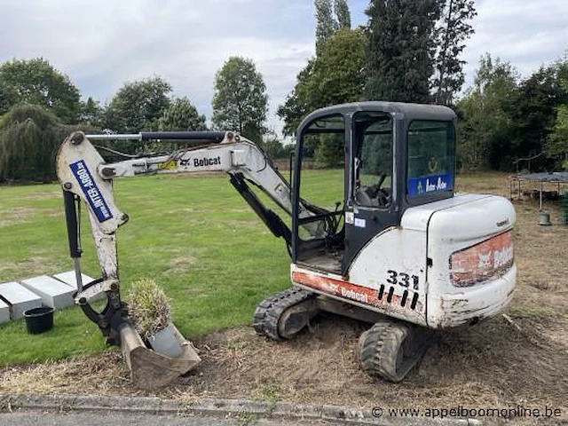 Graafmachine bobcat, type 331**g, sn 234316319, bj 2006 - afbeelding 1 van  7