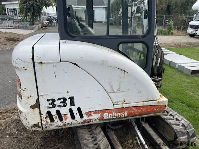 Graafmachine bobcat, type 331**g, sn 234316319, bj 2006 - afbeelding 3 van  7