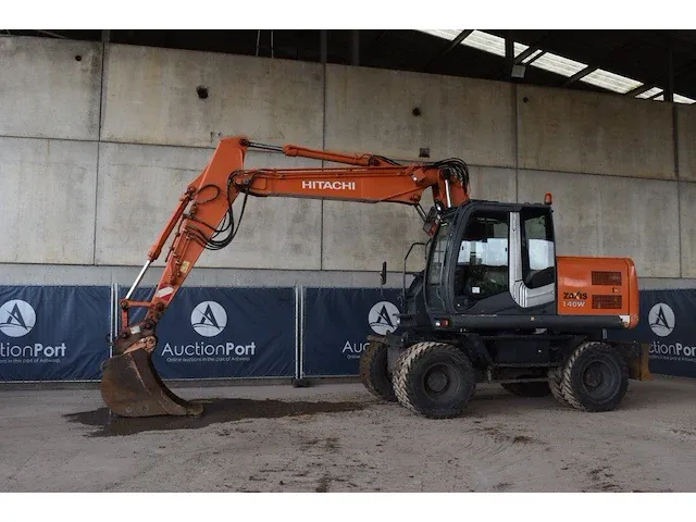 Graafmachine hitachi zx140w-3 diesel - afbeelding 1 van  1