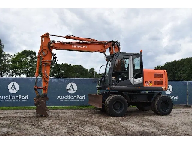 Graafmachine hitachi zx140w-3 diesel - afbeelding 1 van  1