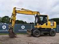 Graafmachine komatsu pw160-8 diesel - afbeelding 1 van  1