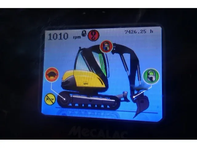 Graafmachine mecalac 8mcr - afbeelding 2 van  19
