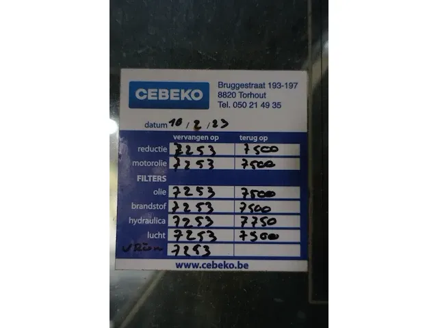 Graafmachine mecalac 8mcr - afbeelding 3 van  19