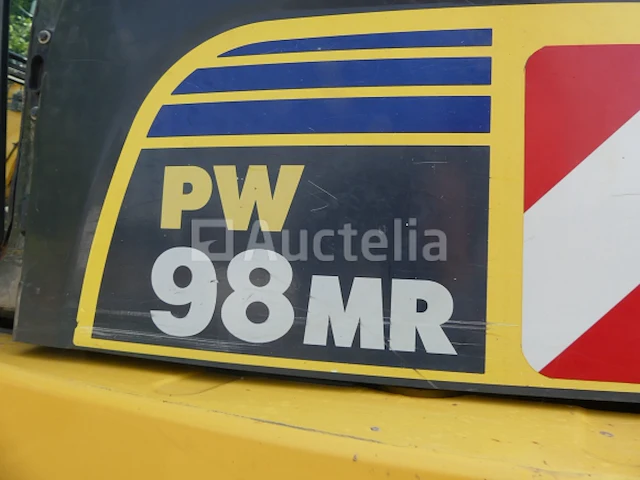 Graafmachine op wielen komatsu pw 98 mr - afbeelding 7 van  23