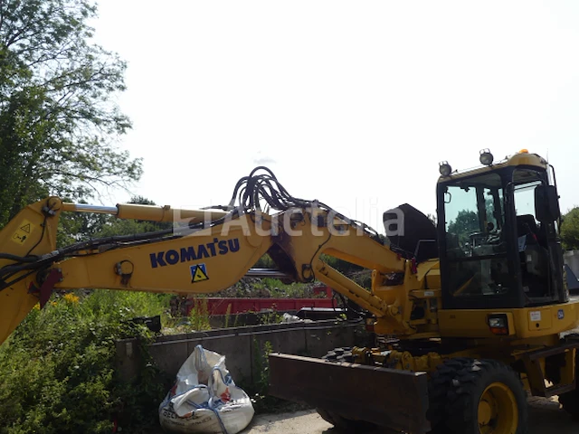 Graafmachine op wielen komatsu pw 98 mr - afbeelding 17 van  23