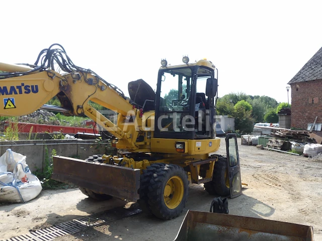 Graafmachine op wielen komatsu pw 98 mr - afbeelding 18 van  23