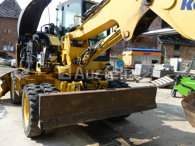 Graafmachine op wielen komatsu pw 98 mr - afbeelding 22 van  23