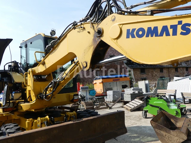 Graafmachine op wielen komatsu pw 98 mr - afbeelding 23 van  23