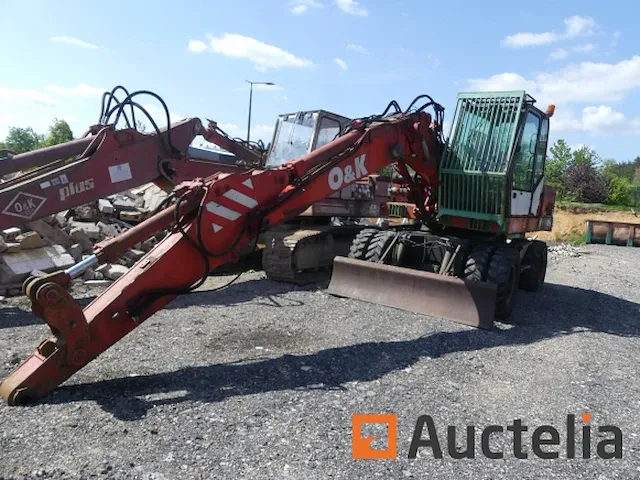 Graafmachine op wielen o&k-orenstein & koppel mh city - afbeelding 1 van  26