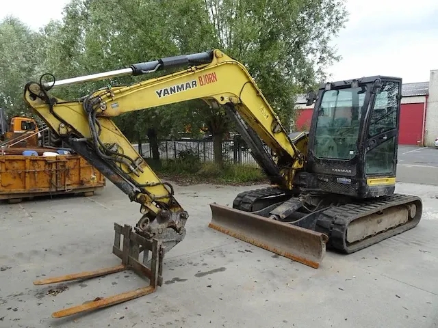 Graafmachine yanmar vio80-1a - afbeelding 4 van  9