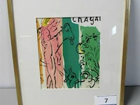 Grafiek marc chagall 1971 ± 38x35 - afbeelding 1 van  5