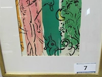 Grafiek marc chagall 1971 ± 38x35 - afbeelding 3 van  5